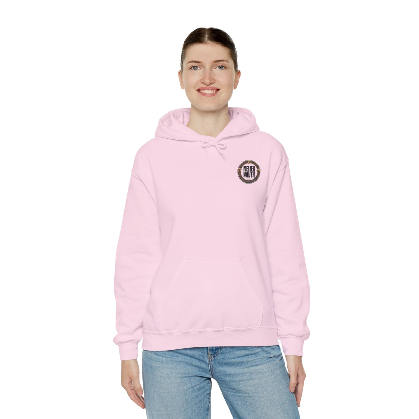 Never Waver Beer Made Me Do It  Unisex Heavy Blend™ Hooded Sweatshirt - Cozy Comfort for Everyday Adventures