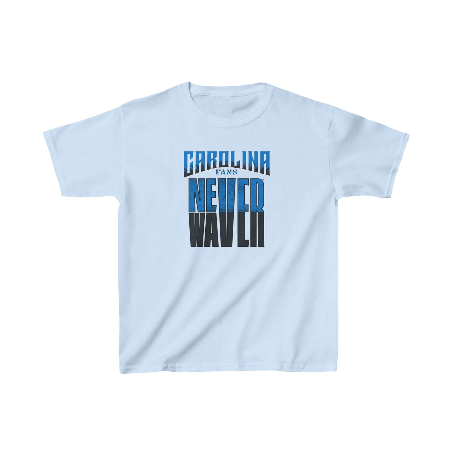 Carolina Fans Never Waver Kids Heavy Cotton™ Tee