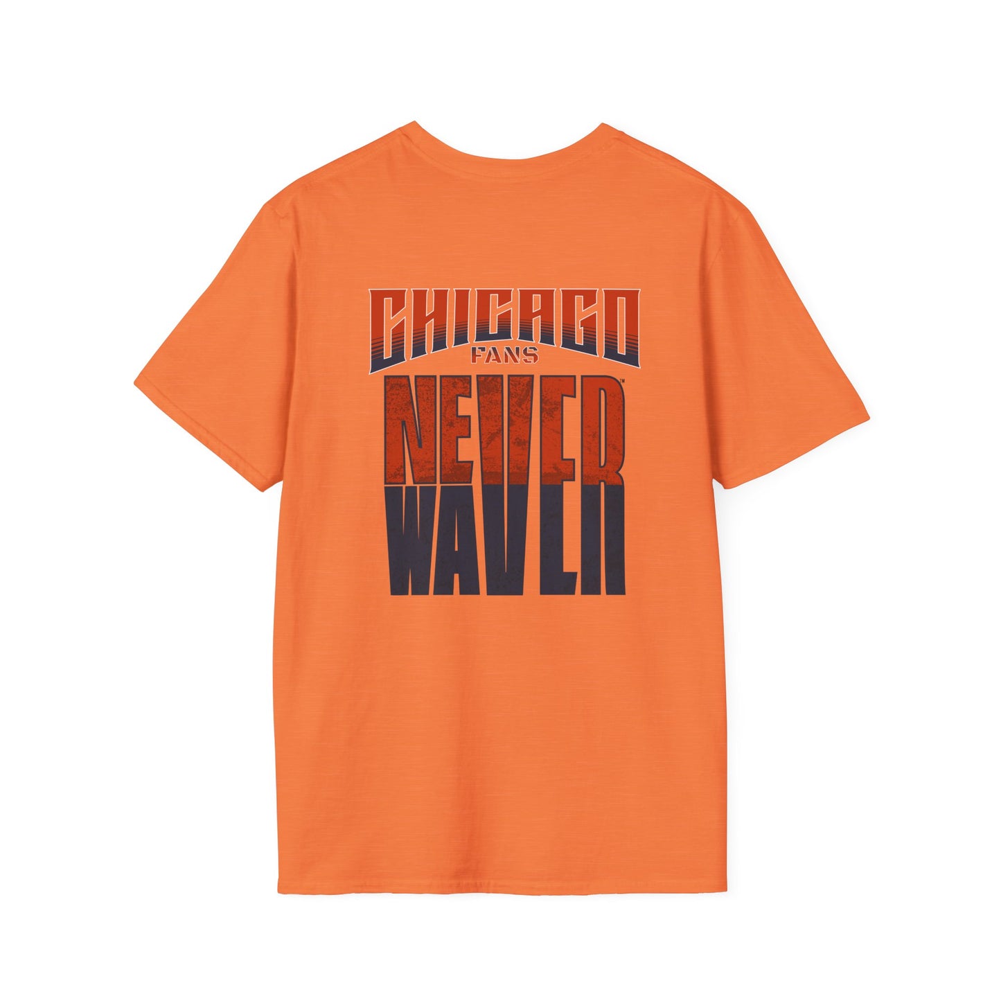 Chicago Fans Never Waver Unisex Softstyle T-Shirt