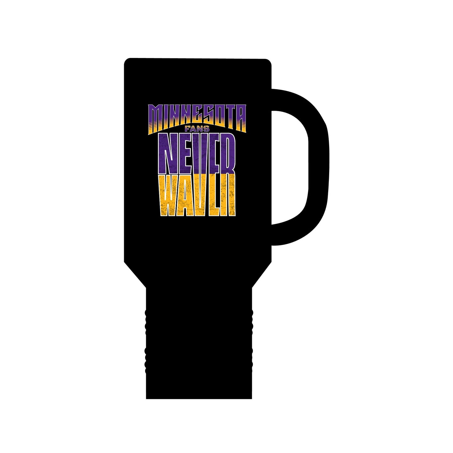 Minnesota Fans Never Waver Insulated Travel Mug, 40oz