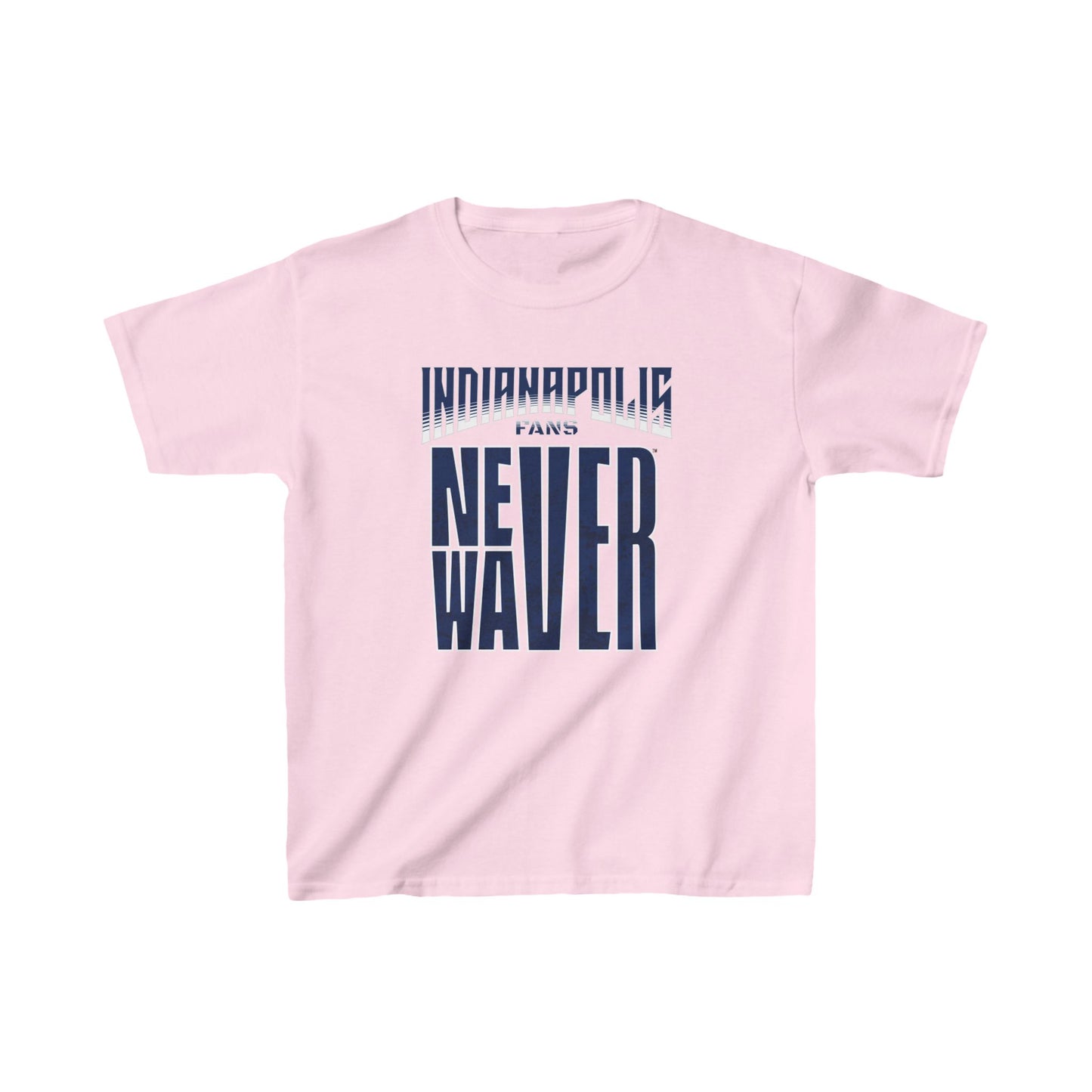 Indianapolis Fans Never Waver Kids Heavy Cotton™ Tee