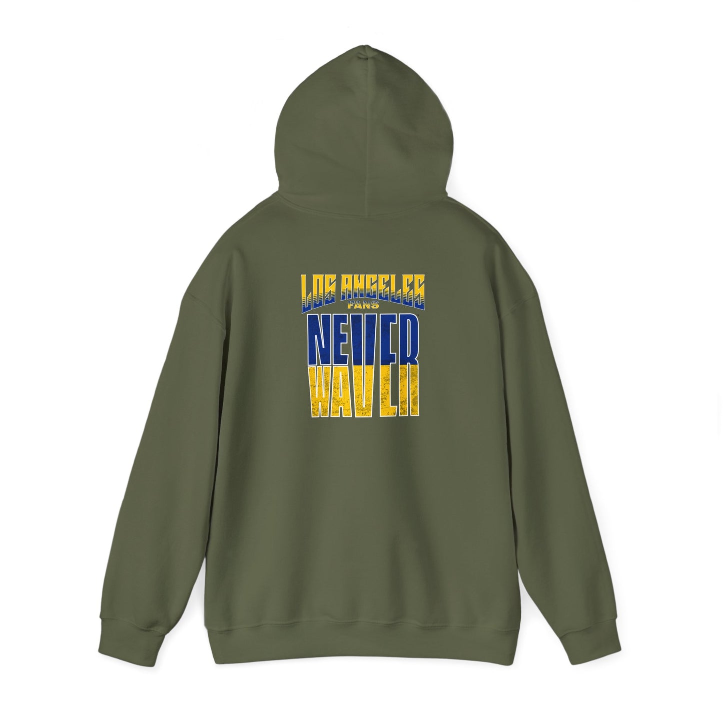 Los Angeles Fans Never Waver Unisex Heavy Blend™ Hooded Sweatshirt