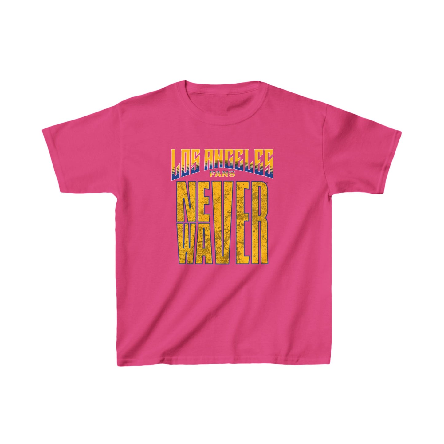 Los Angeles  Fans Never Waver Kids Heavy Cotton™ Tee