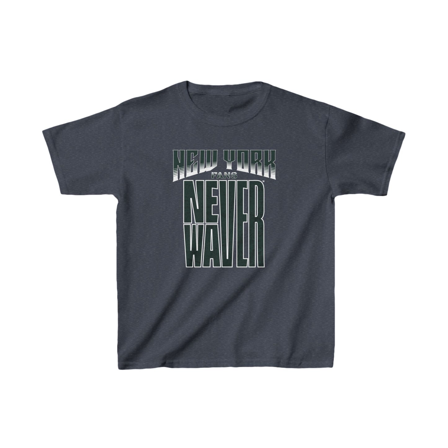 New York  Fans Never Waver Kids Heavy Cotton™ Tee