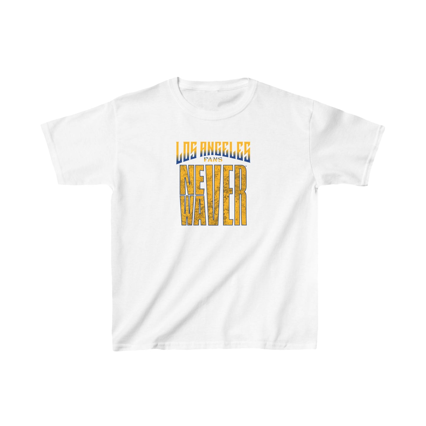 Los Angeles  Fans Never Waver Kids Heavy Cotton™ Tee