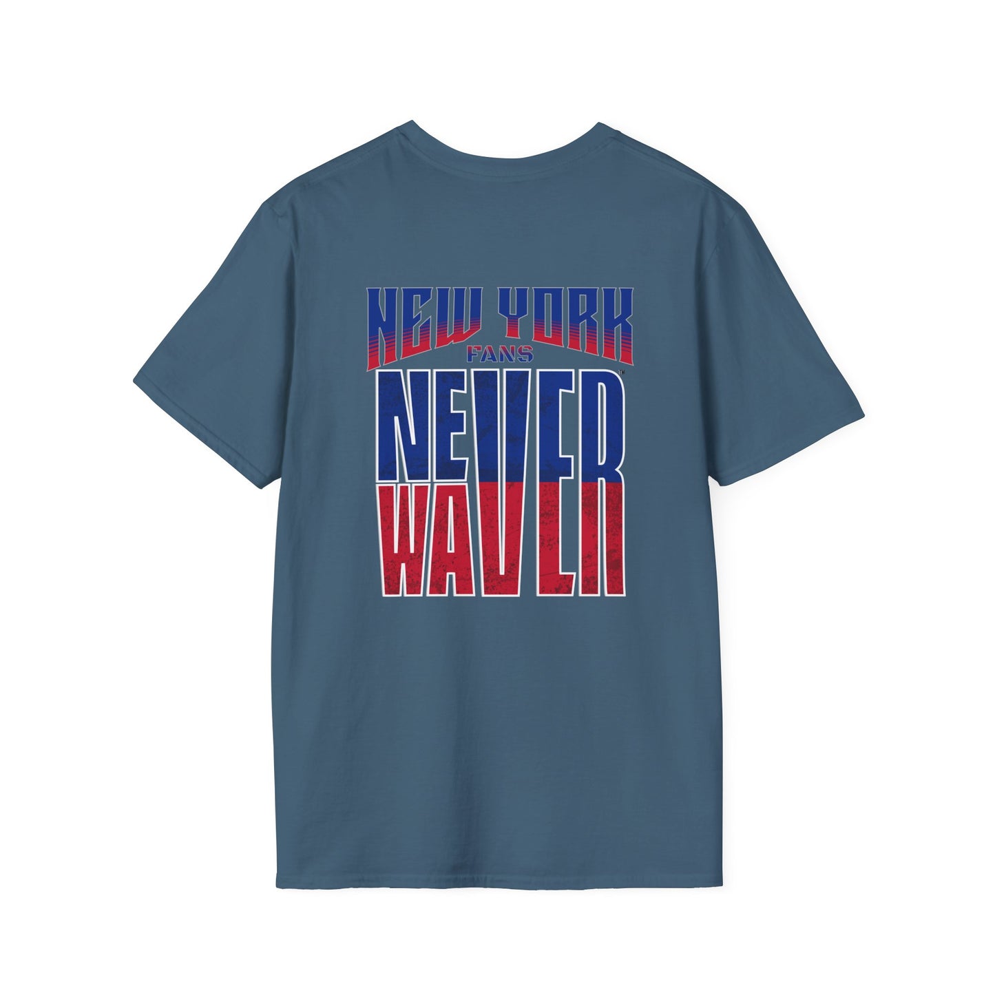 New York Fans Never Waver Unisex Softstyle T-Shirt