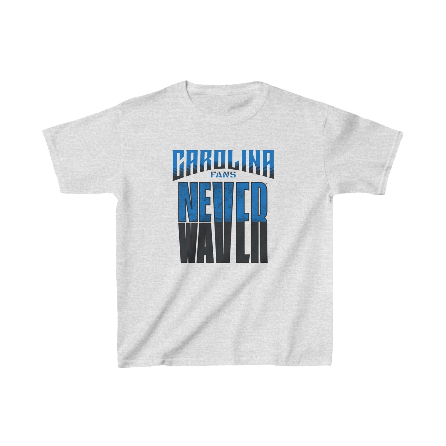 Carolina Fans Never Waver Kids Heavy Cotton™ Tee