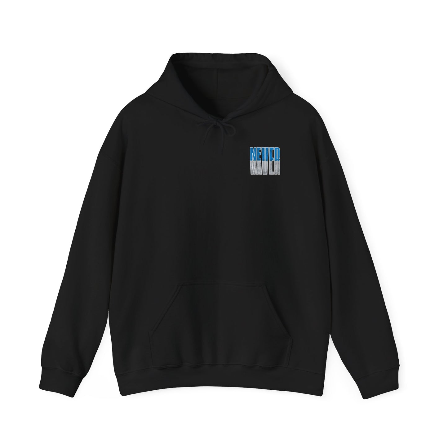 Detroit Fans Never Waver Unisex Heavy Blend™ Hooded Sweatshirt