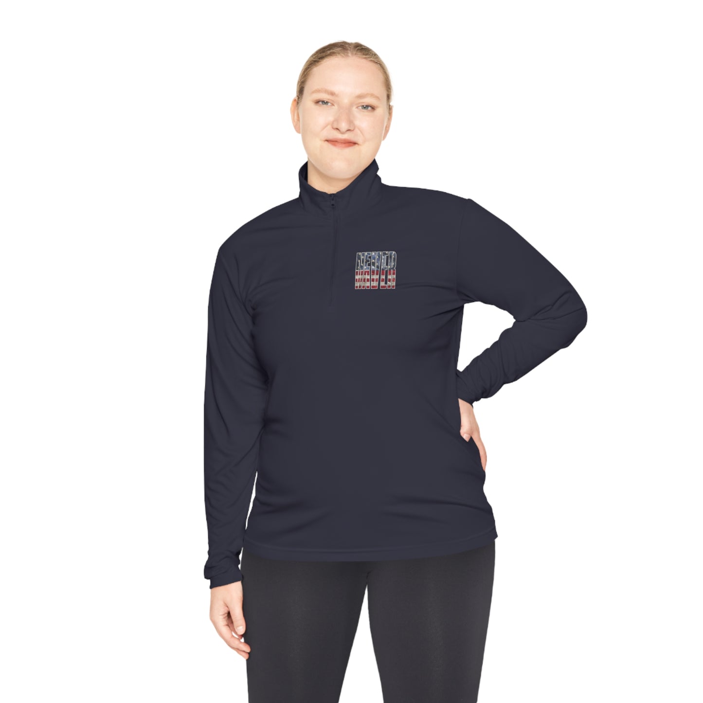 Never Waver Unisex Quarter-Zip Pullover