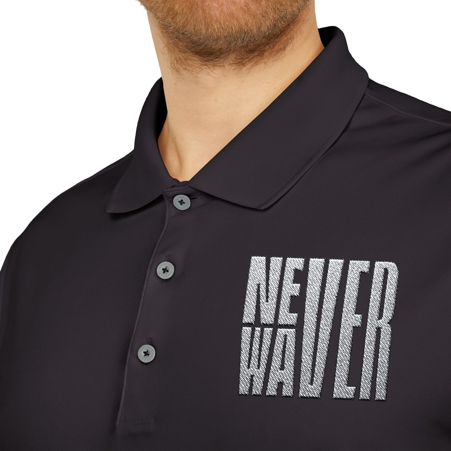 Never Waver adidas Unisex Performance Polo