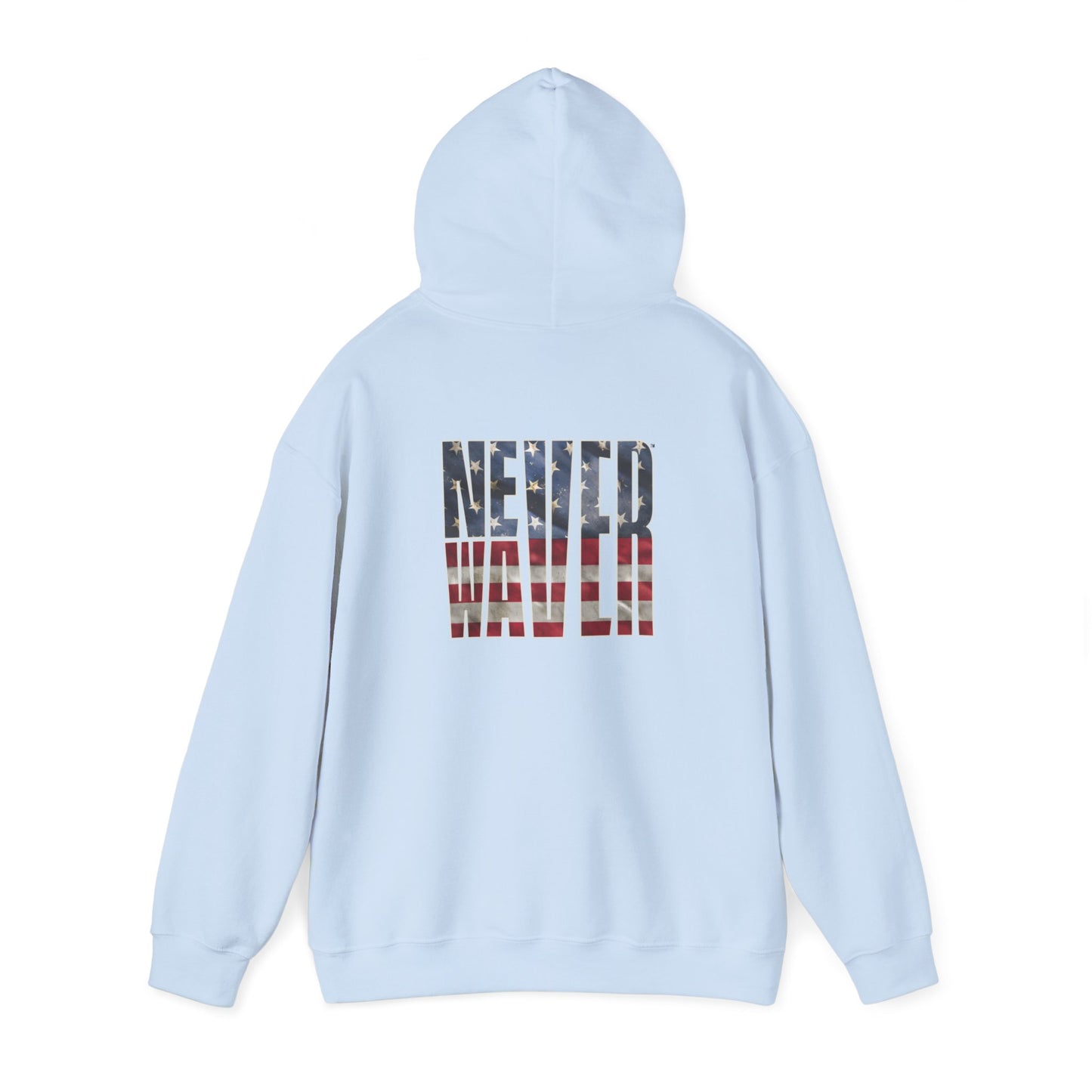 Never Waver Unisex Heavy Blend™ Hooded Sweatshirt