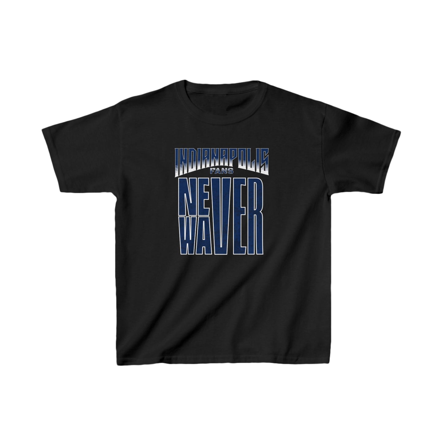 Indianapolis Fans Never Waver Kids Heavy Cotton™ Tee