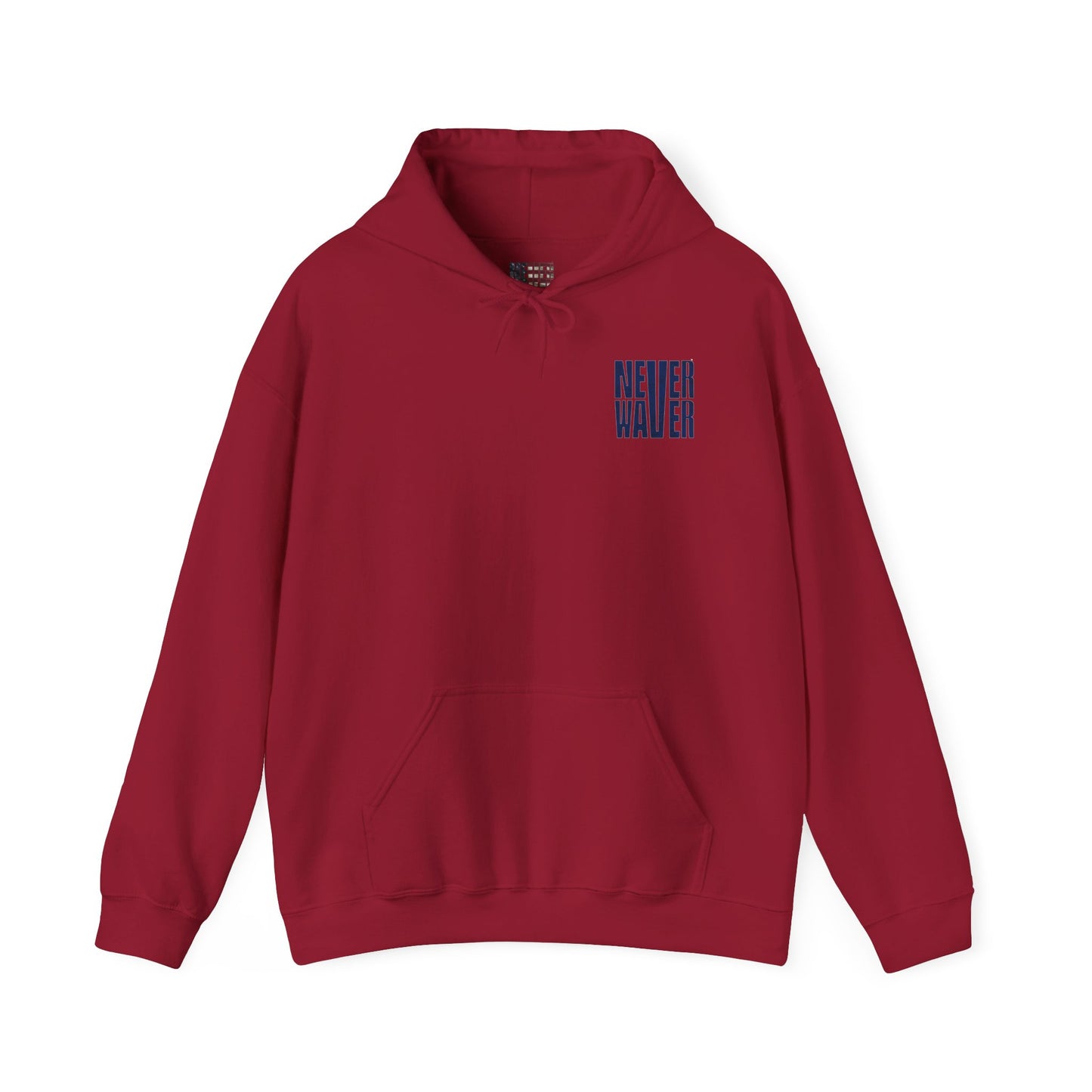 Indianapolis Fans Never Waver Unisex Heavy Blend™ Hooded Sweatshirt - Comfortable and Stylish for Everyday Wear