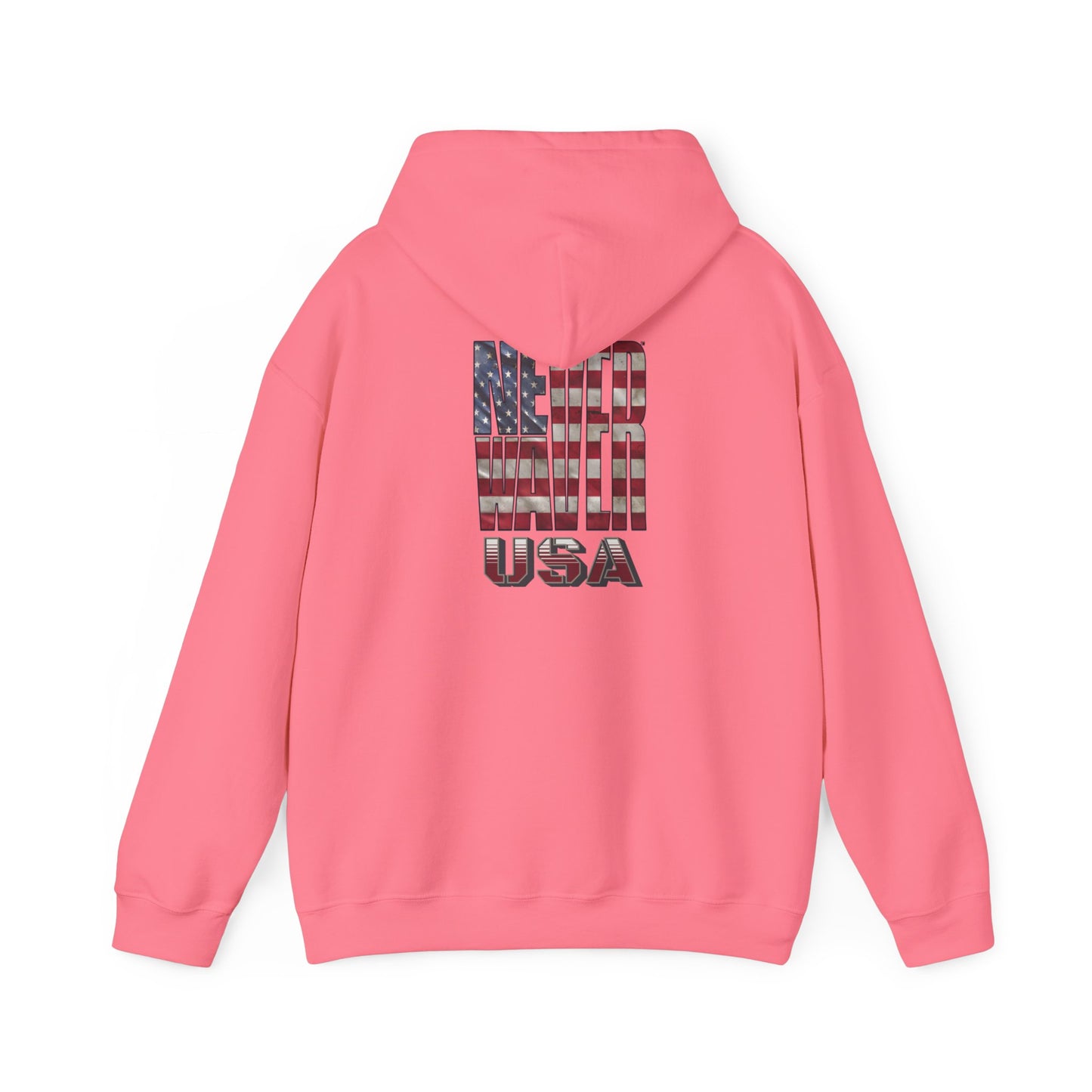 Never Waver USA Unisex Heavy Blend™ Hooded Sweatshirt