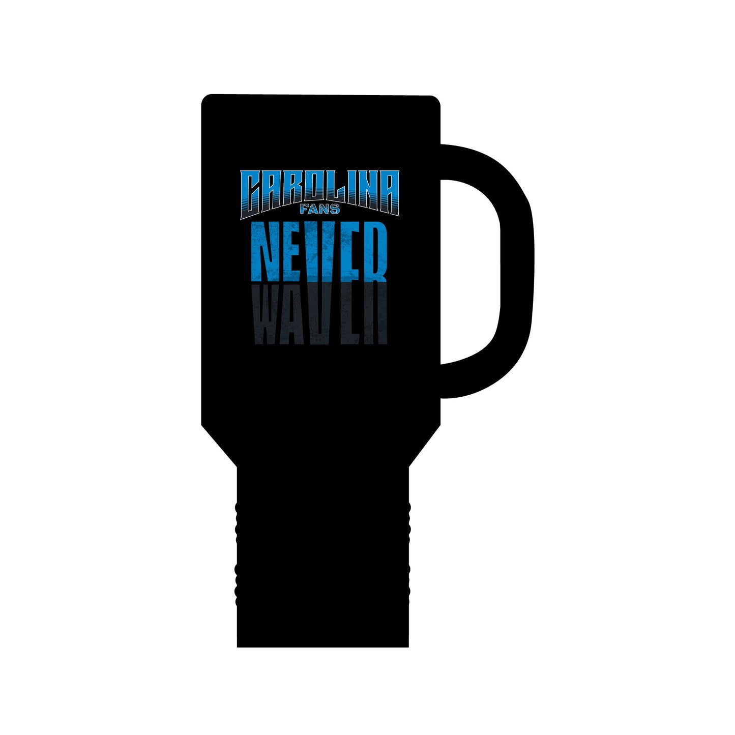 Carolina Fans Never Waver Insulated Travel Mug, 40oz