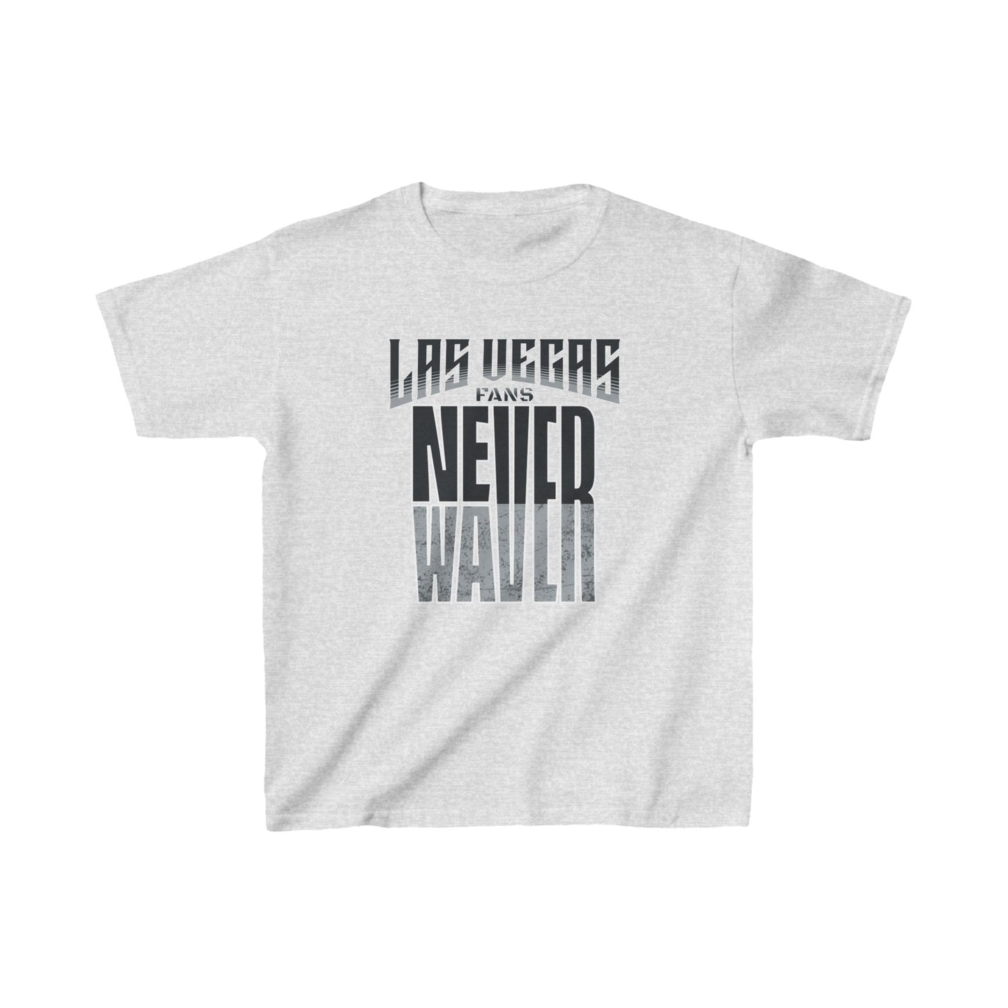 Las Vegas Fans Never Waver Kids Heavy Cotton™ Tee