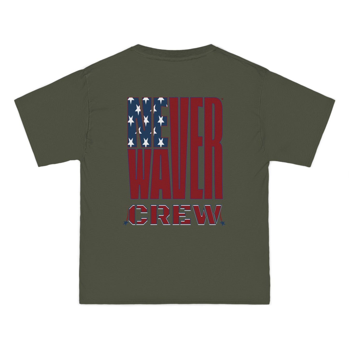 Never Waver Crew Beefy-T®  Short-Sleeve T-Shirt