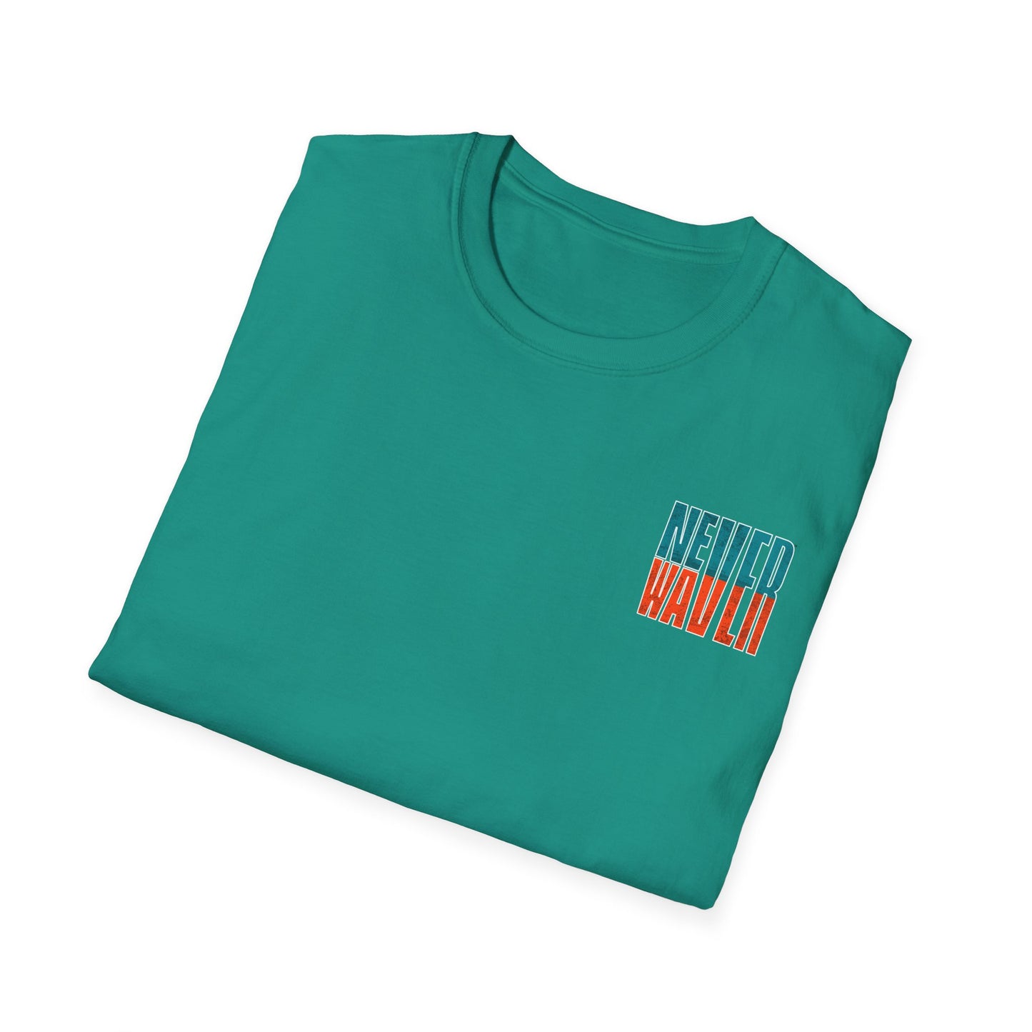 Miami Fans Never Waver Unisex Softstyle T-Shirt