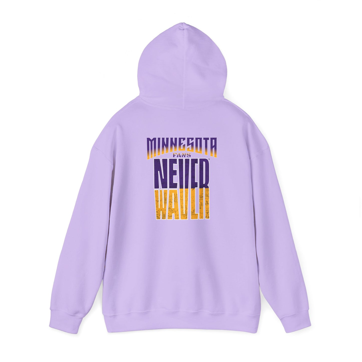 Minnesota Fans Never Waver Unisex Heavy Blend™ Hooded Sweatshirt