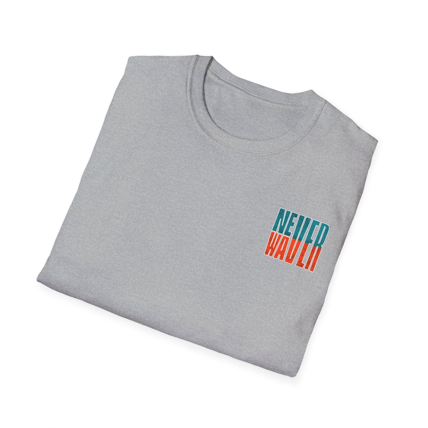 Miami Fans Never Waver Unisex Softstyle T-Shirt