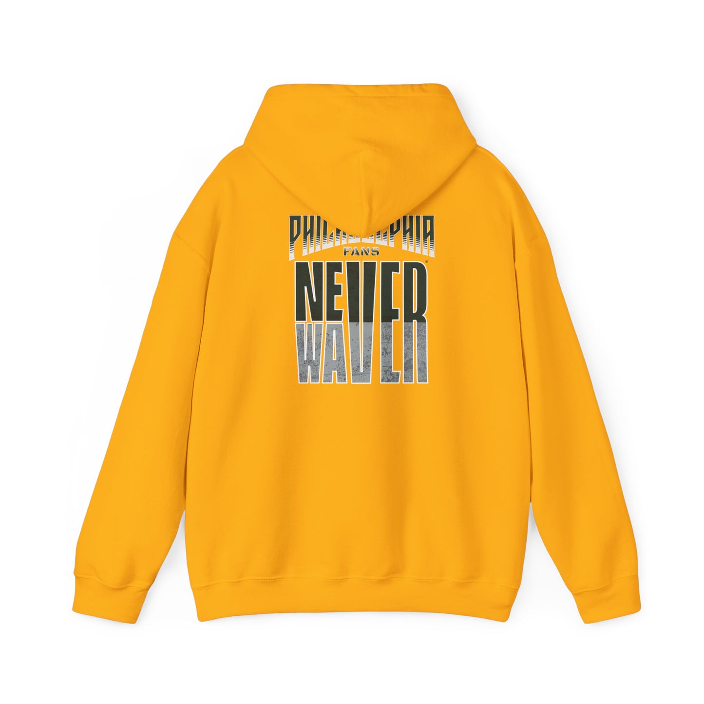 Philadelphia Fans Never Waver Unisex Heavy Blend™ Hooded Sweatshirt