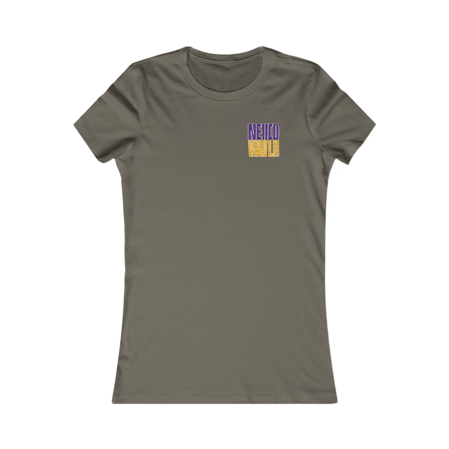 Minnesota Fans Never Waver W-Leopard Football Women's Favorite Tee