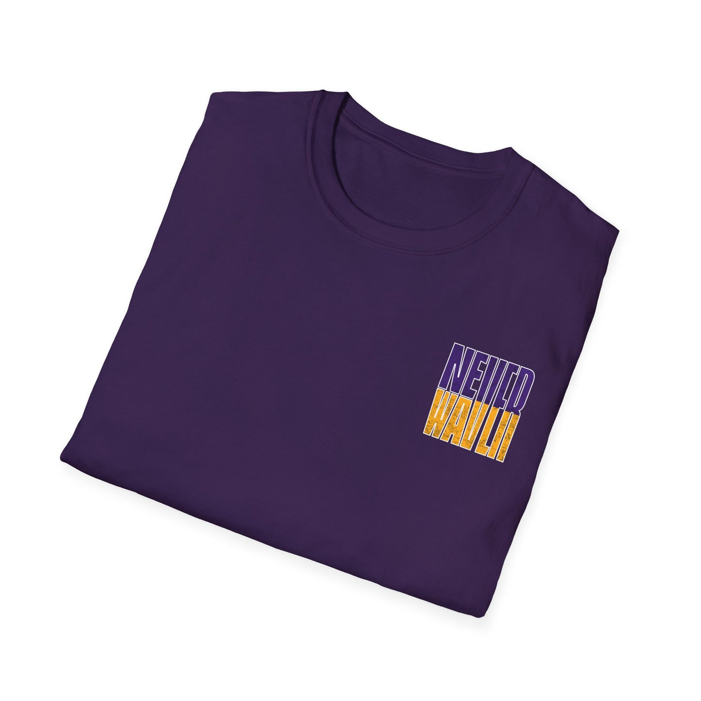 Minnesota Fans Never Waver Unisex Softstyle T-Shirt