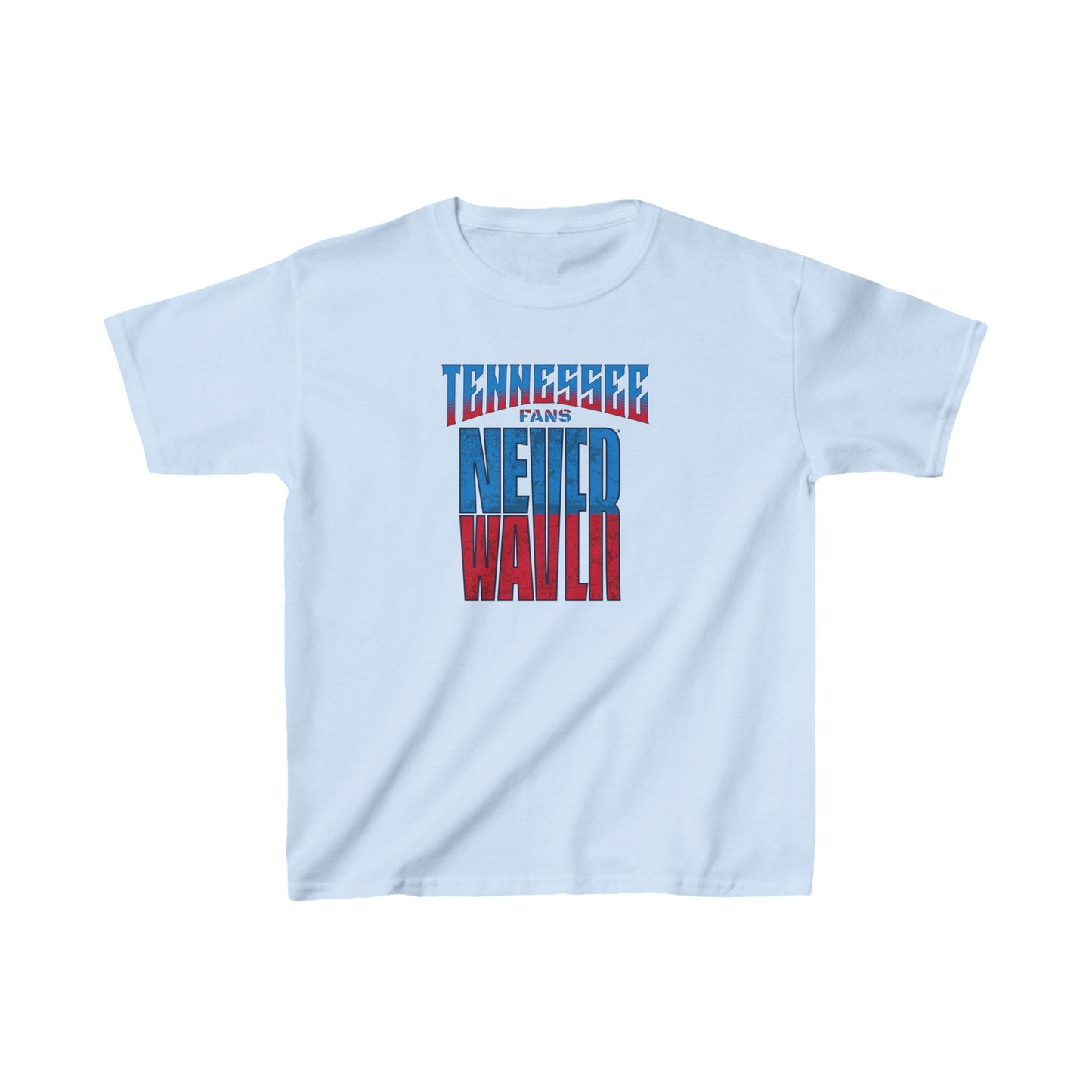 Tennessee Fans Never Waver Kids Heavy Cotton™ Tee