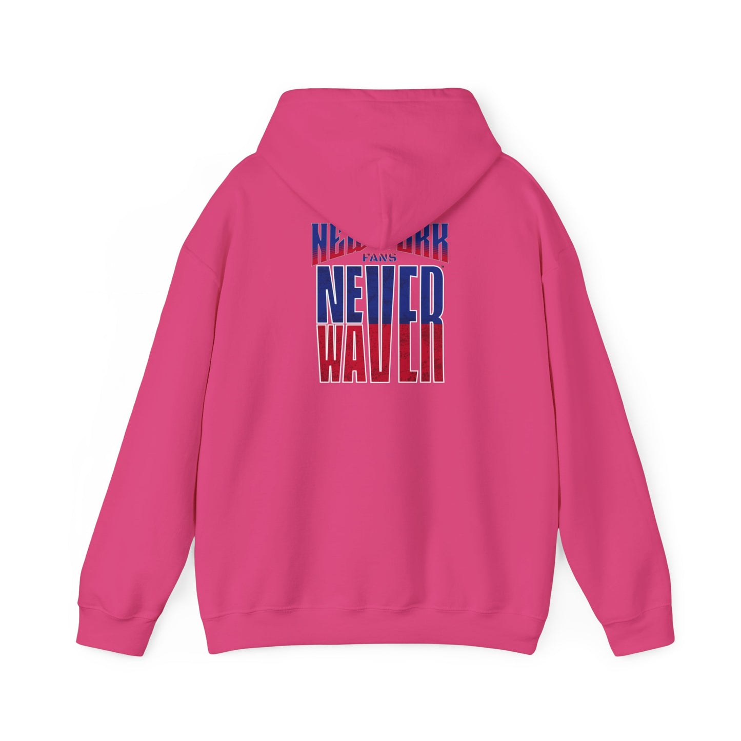 New York Fans Never Waver Unisex Heavy Blend™ Hooded Sweatshirt