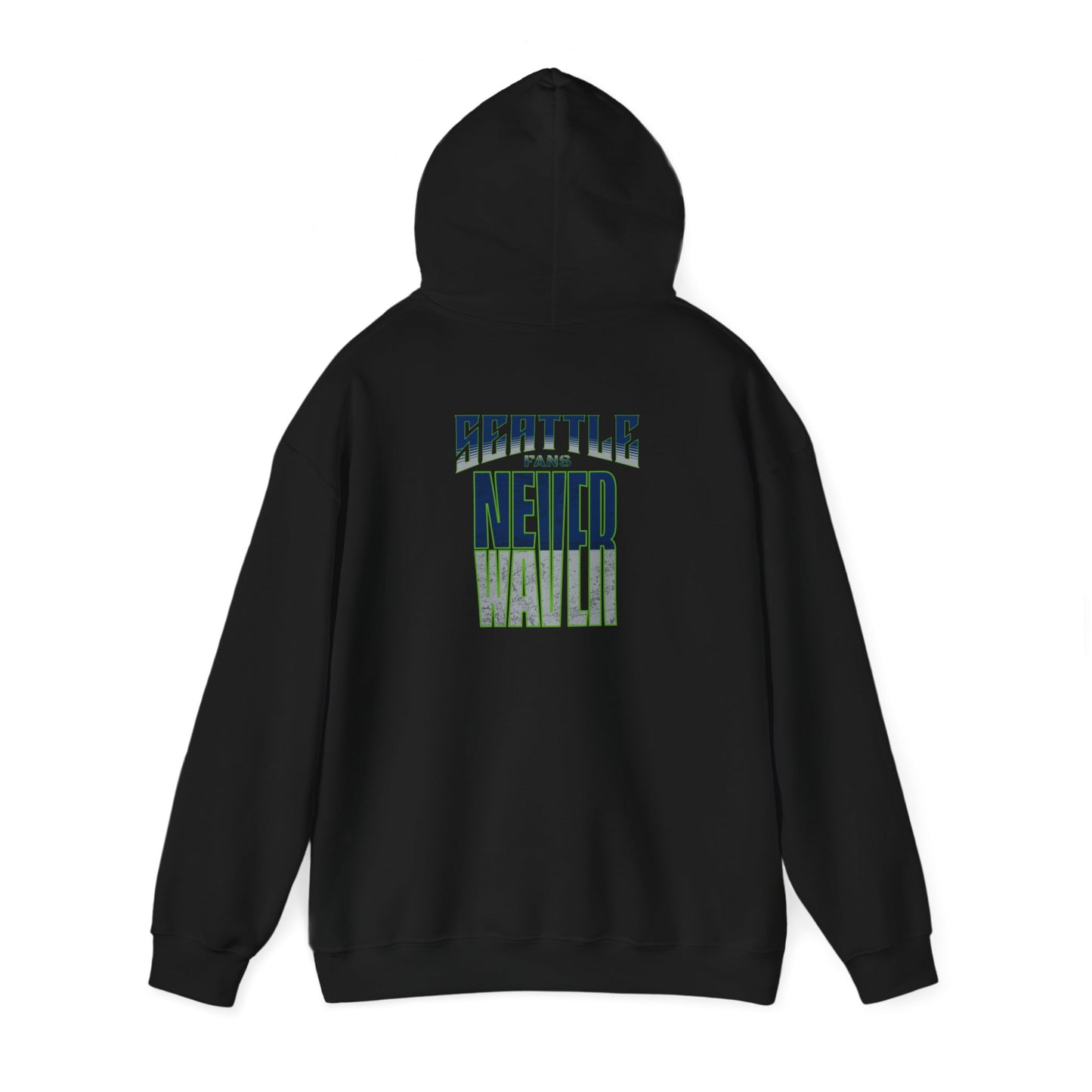 Seattle Fans Never Waver Unisex Heavy Blend™ Hooded Sweatshirt