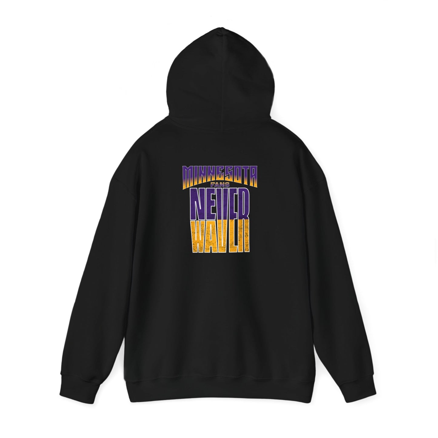 Minnesota Fans Never Waver Unisex Heavy Blend™ Hooded Sweatshirt