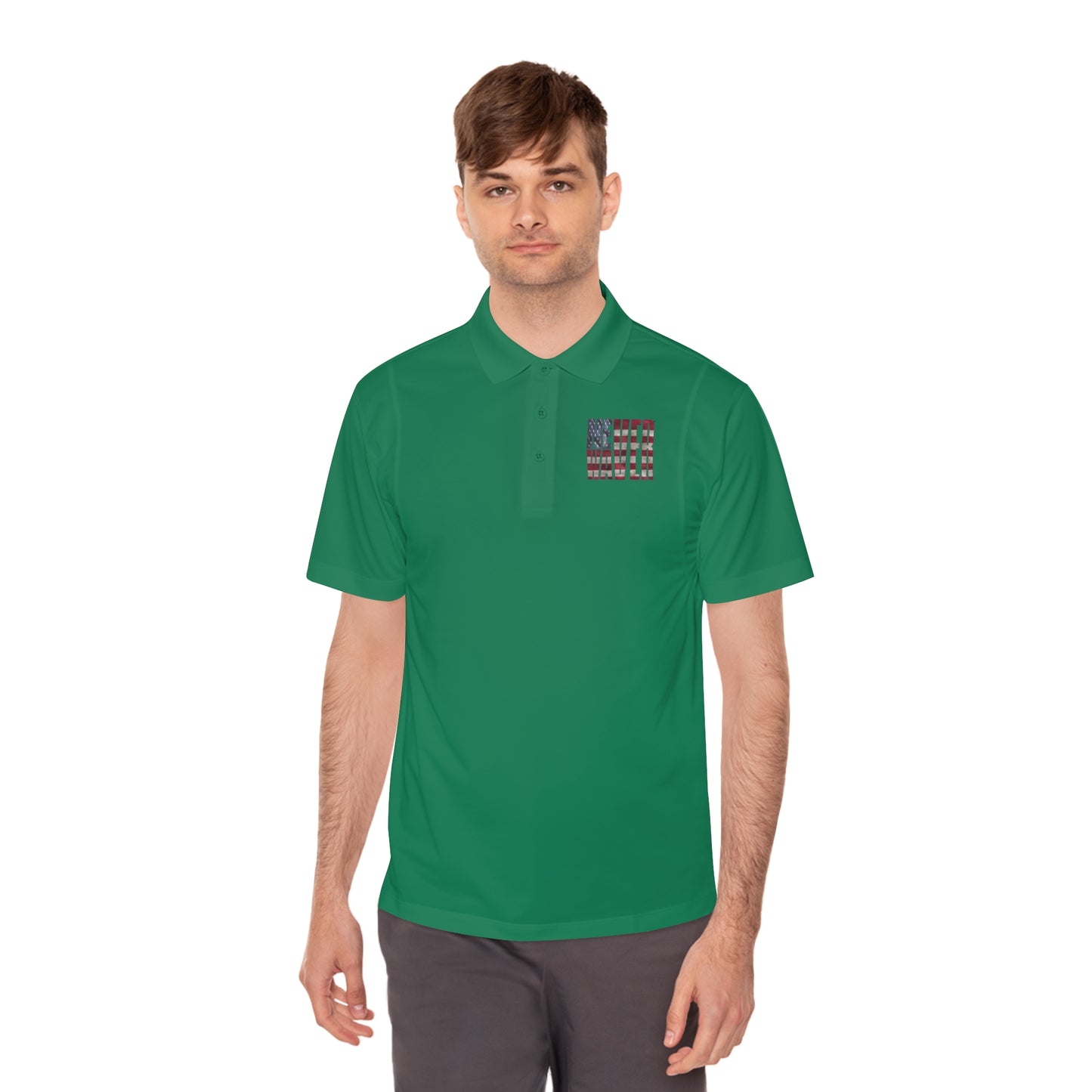 Never Waver Men's Sport Polo Shirt