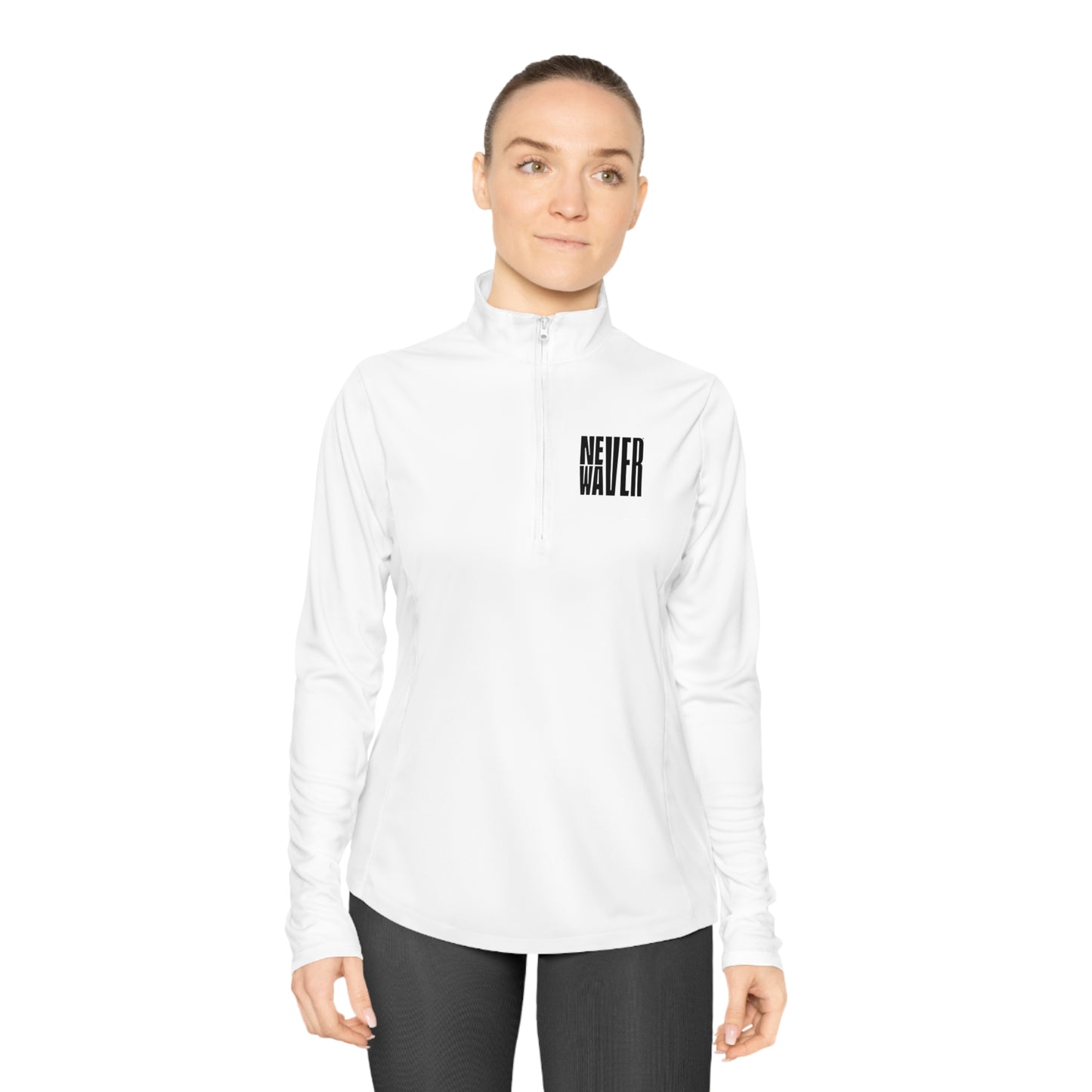 Never Waver Ladies Quarter-Zip Pullover