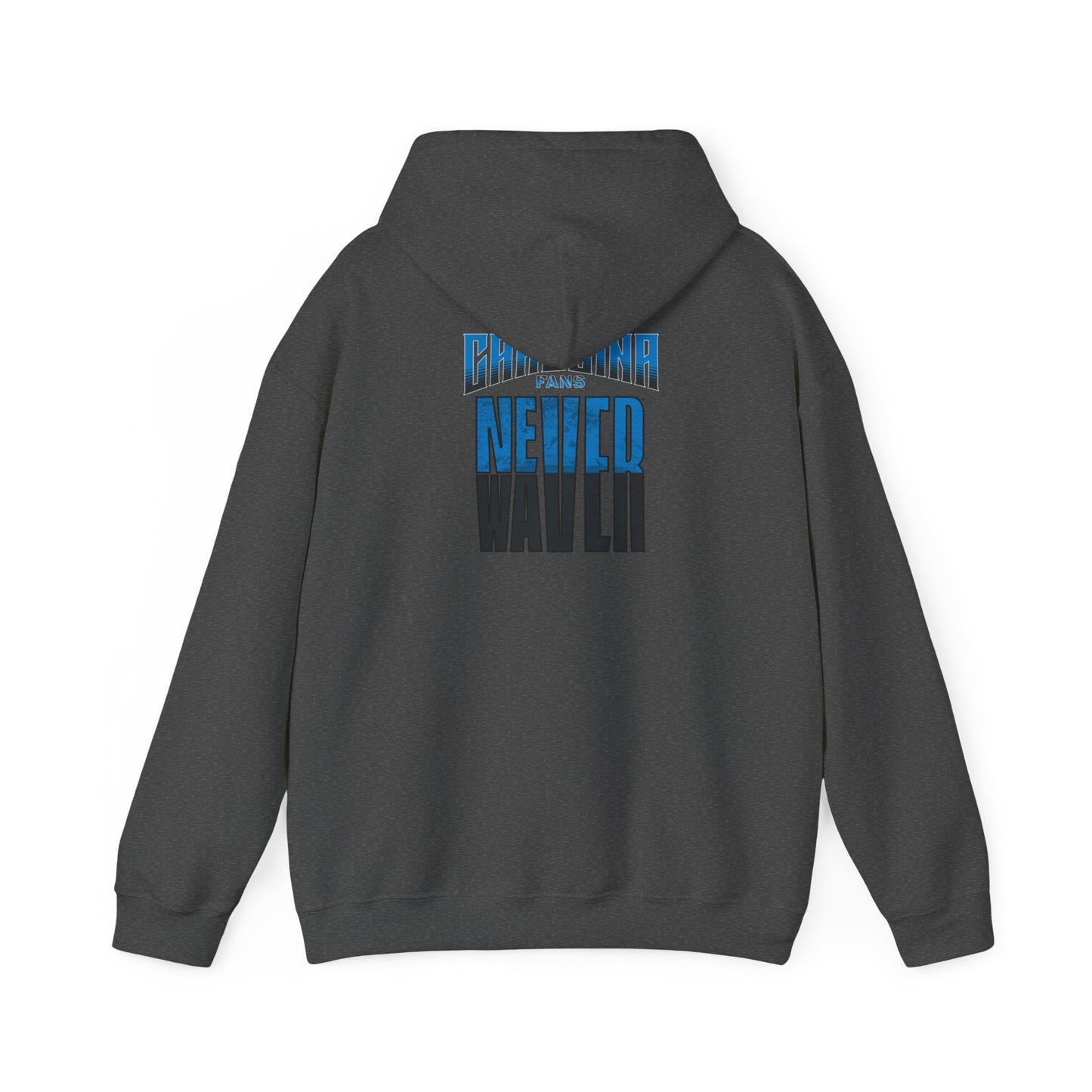 Carolina Fans Never Waver Unisex Heavy Blend™ Hooded Sweatshirt