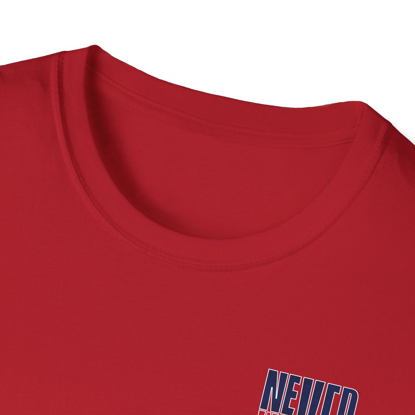 New England Fans Never Waver Unisex Softstyle T-Shirt