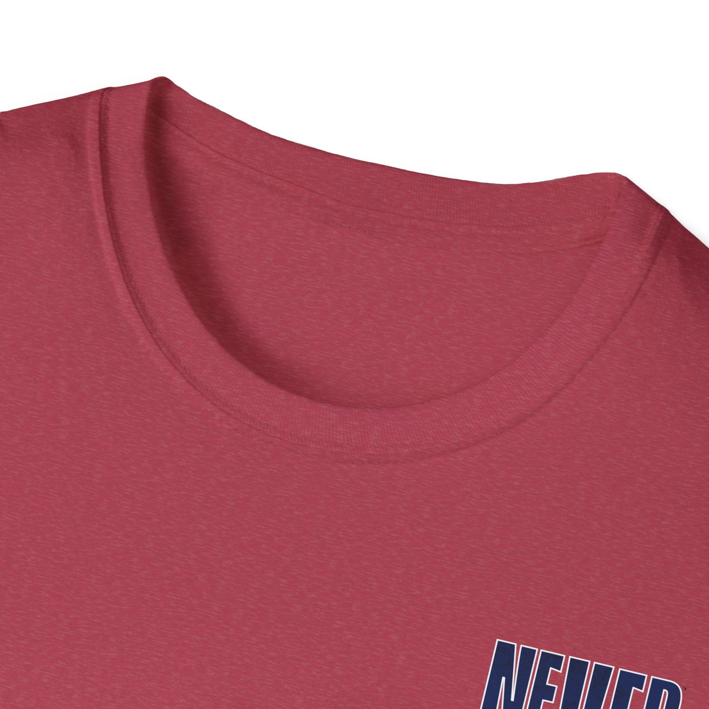 New England Fans Never Waver Unisex Softstyle T-Shirt