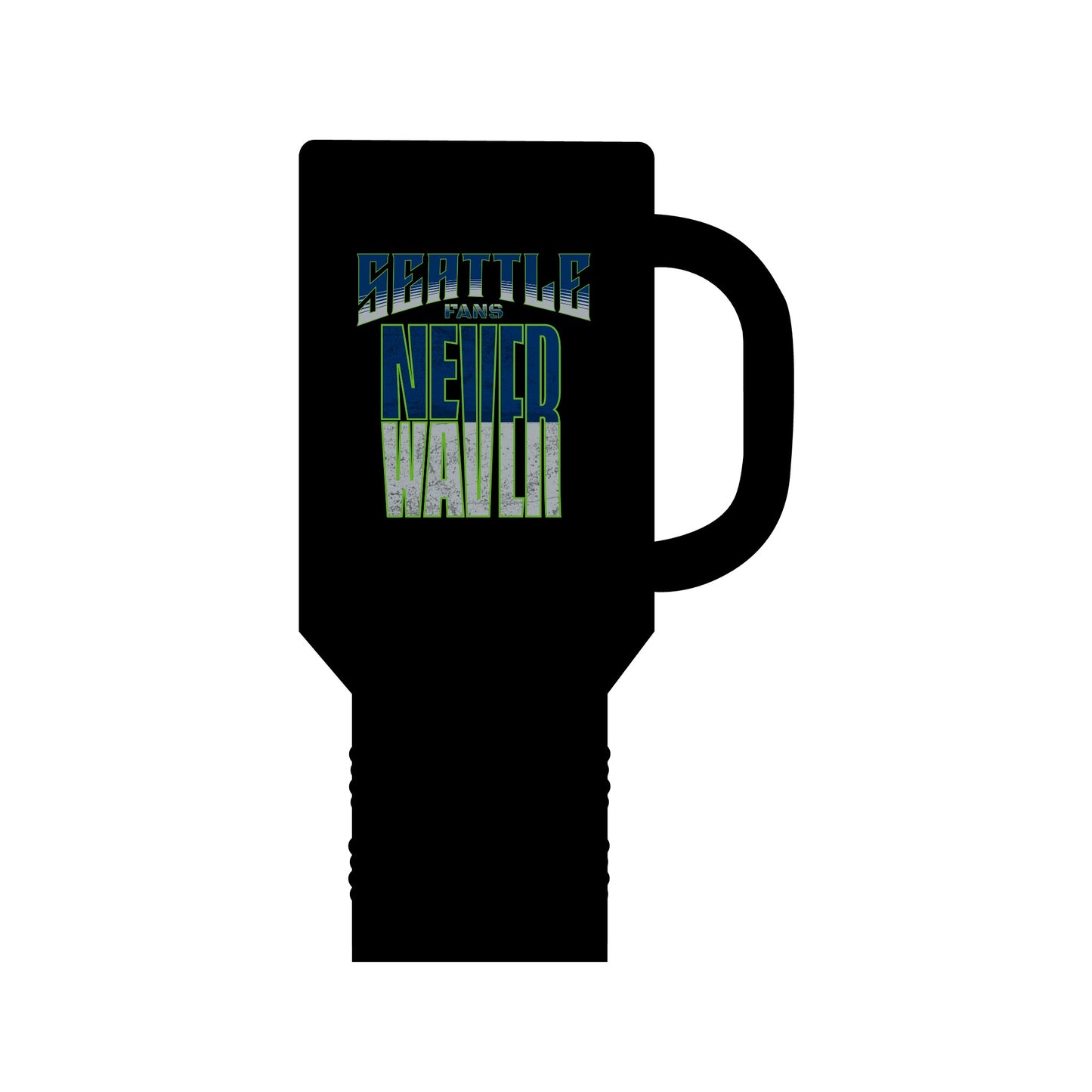 Seattle Fans Never Waver Insulated Travel Mug, 40oz