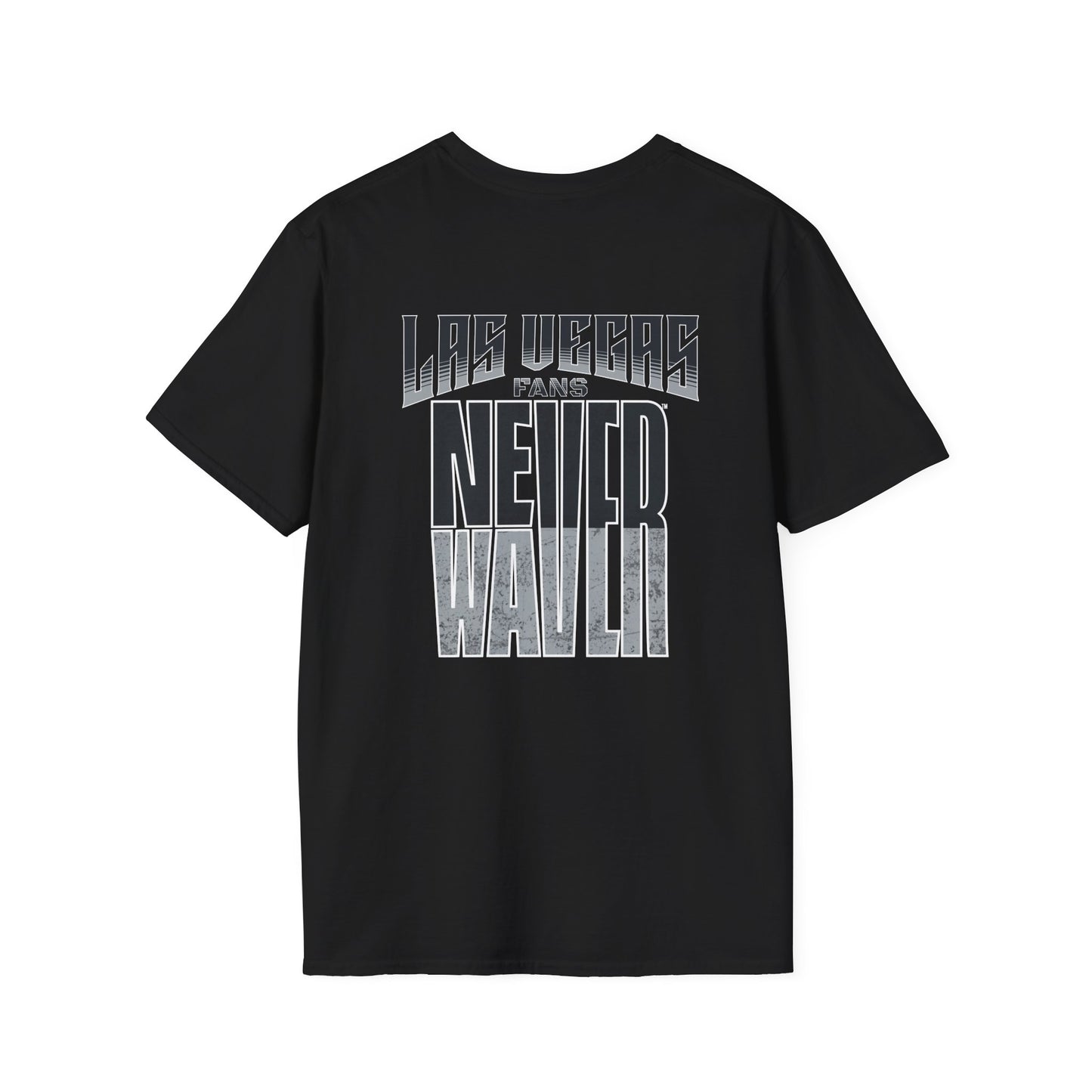 Las Vegas Fans Never Waver Unisex Softstyle T-Shirt