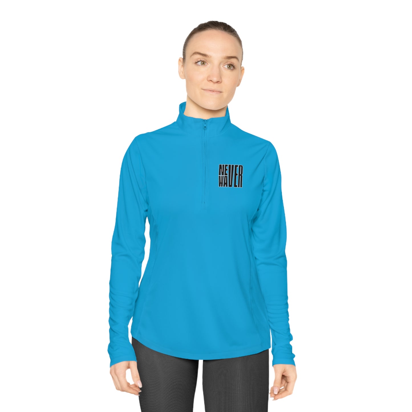 Never Waver Ladies Quarter-Zip Pullover