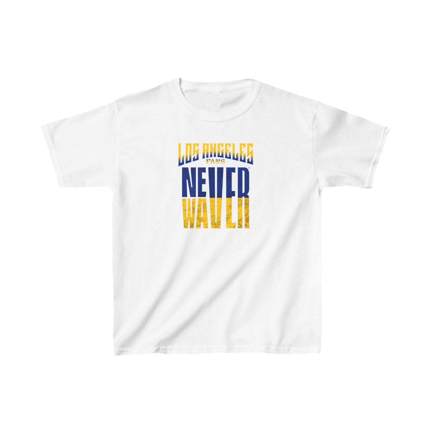 Los Angeles  Fans Never Waver Kids Heavy Cotton™ Tee