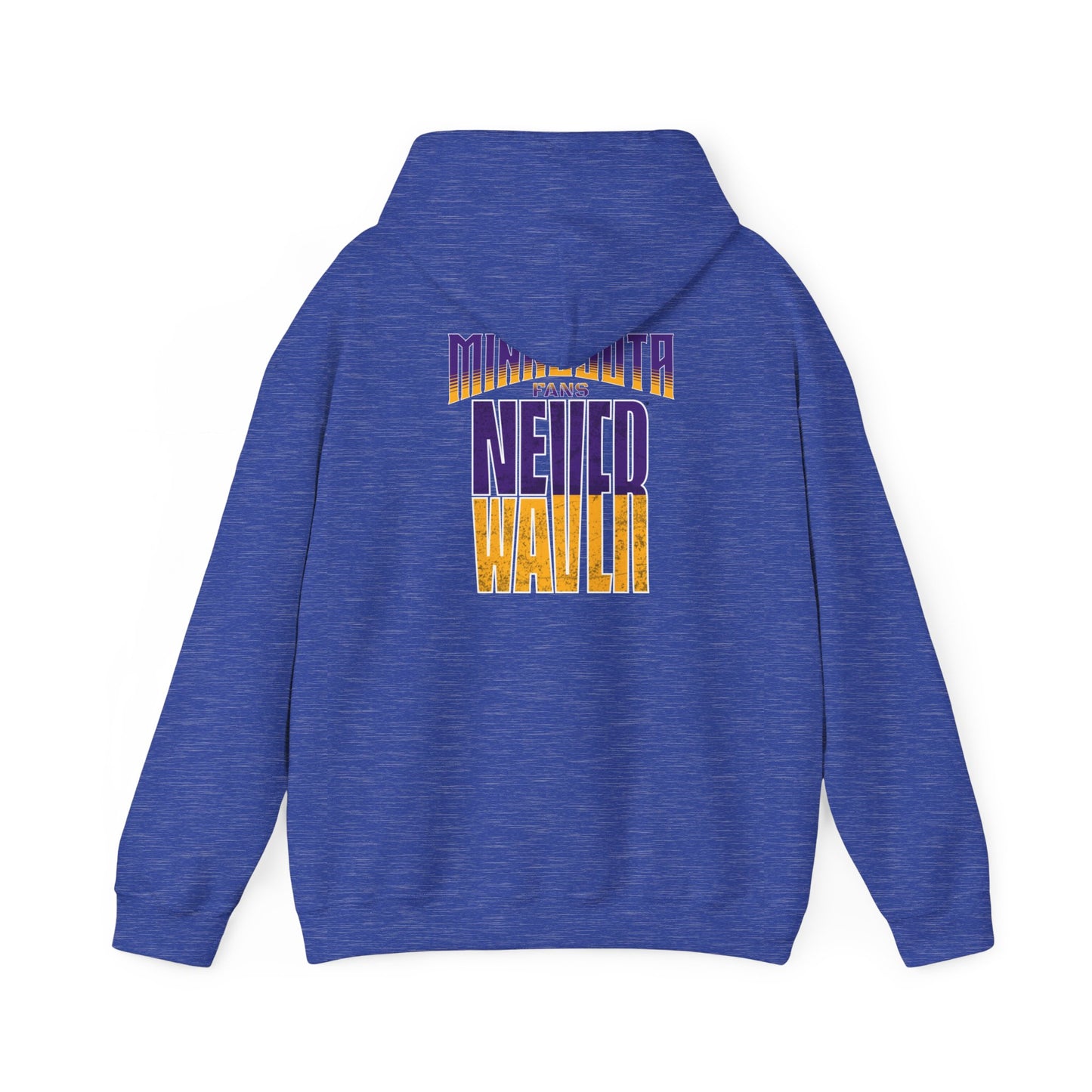 Minnesota Fans Never Waver Unisex Heavy Blend™ Hooded Sweatshirt