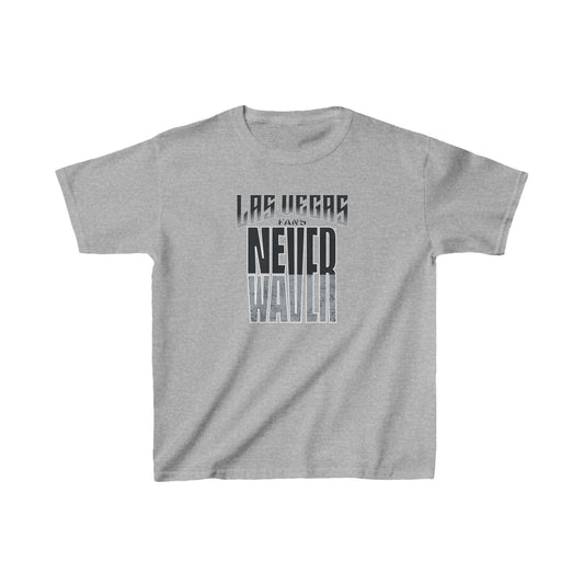 Las Vegas Fans Never Waver Kids Heavy Cotton™ Tee