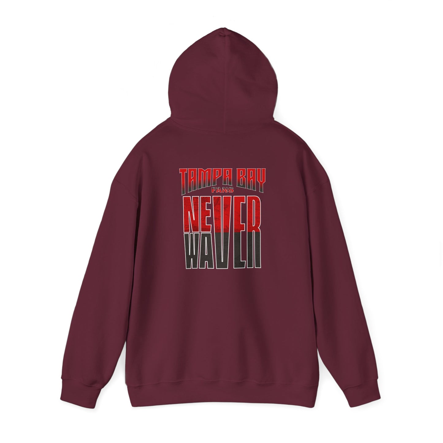 Tampa Bay Fans Never Waver Unisex Heavy Blend™ Hooded Sweatshirt