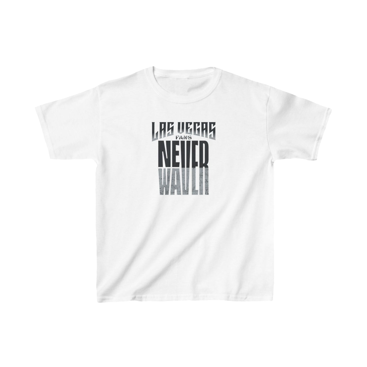 Las Vegas Fans Never Waver Kids Heavy Cotton™ Tee