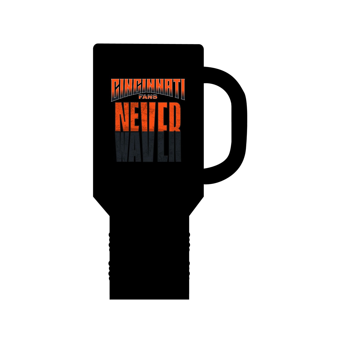 Cincinnati Fans Never Waver Insulated Travel Mug, 40oz