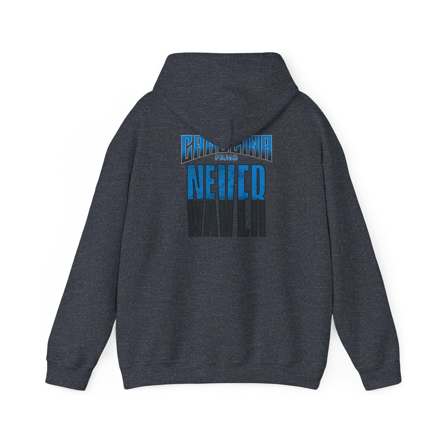 Carolina Fans Never Waver Unisex Heavy Blend™ Hooded Sweatshirt