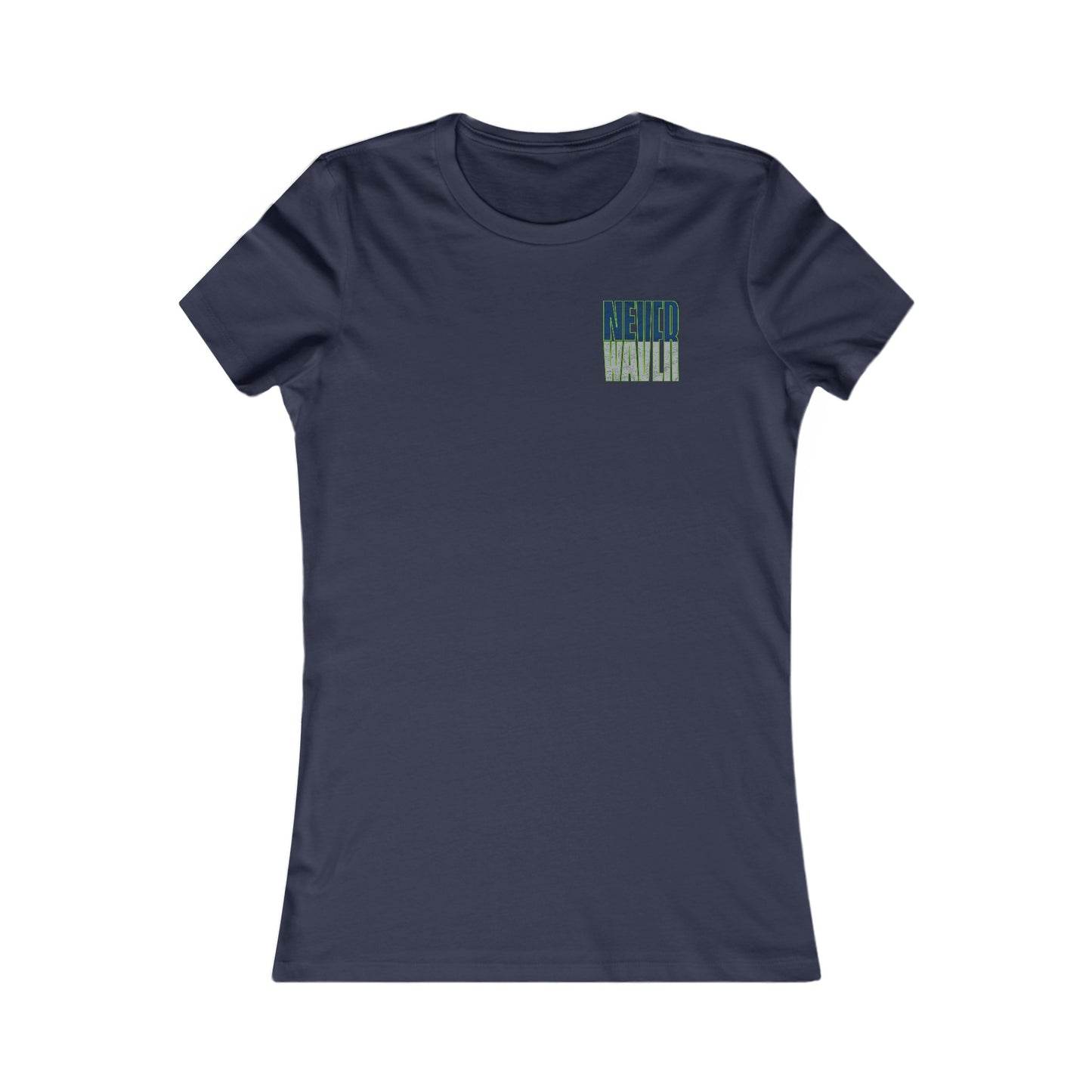 Seattle Fans Never Waver W-Leopard Football Women's Favorite Tee