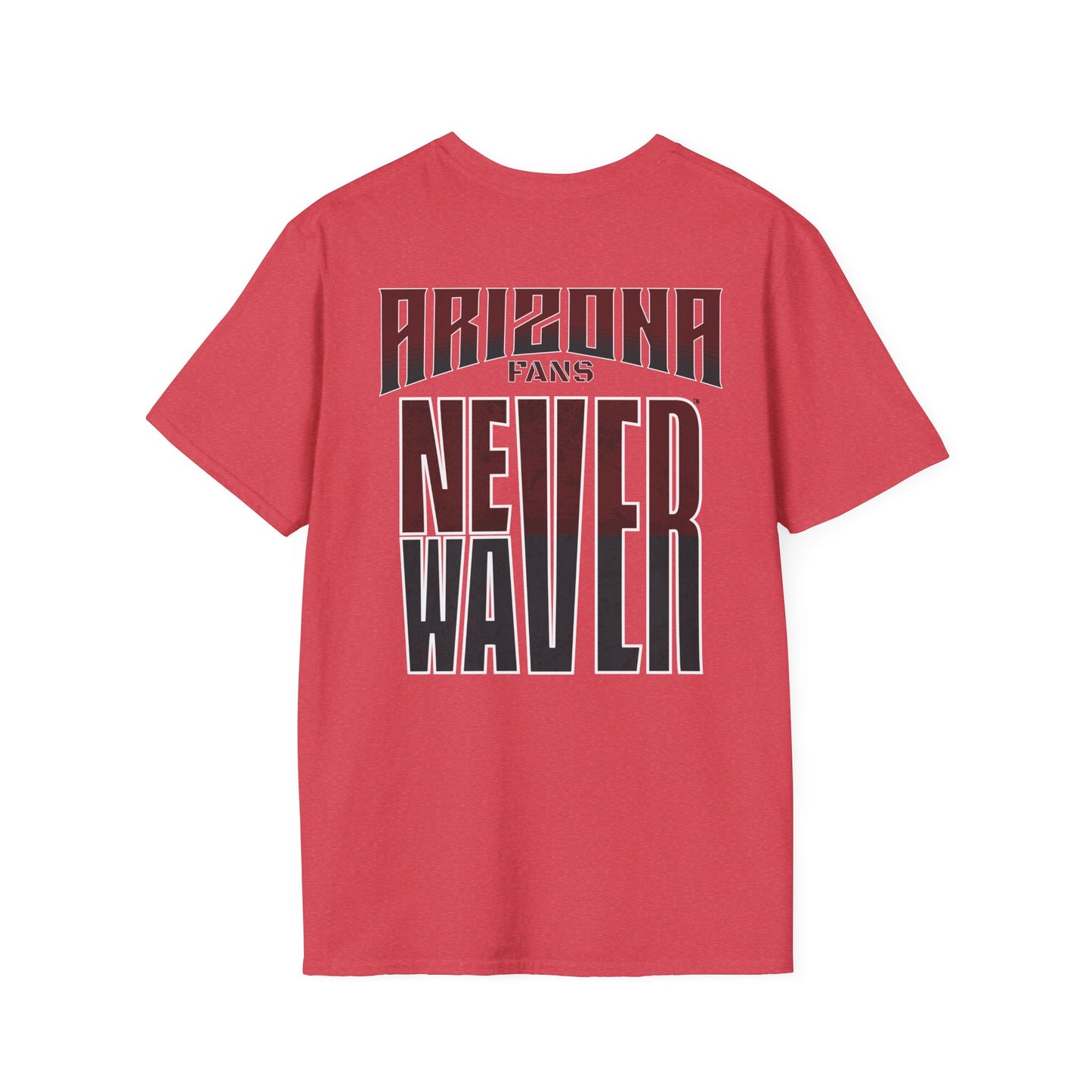 Arizona Fans Never Waver Unisex Softstyle T-Shirt