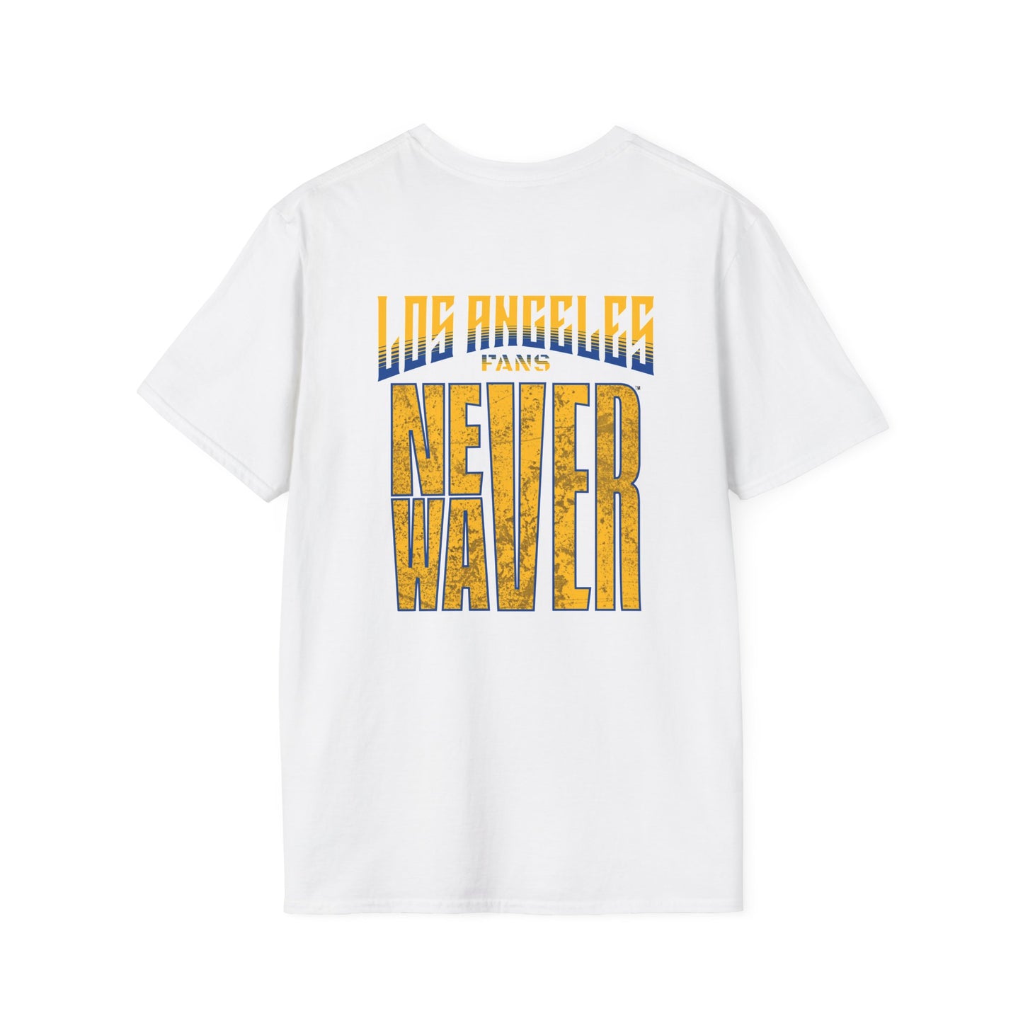 Los Angeles Fans Never Waver Unisex Softstyle T-Shirt