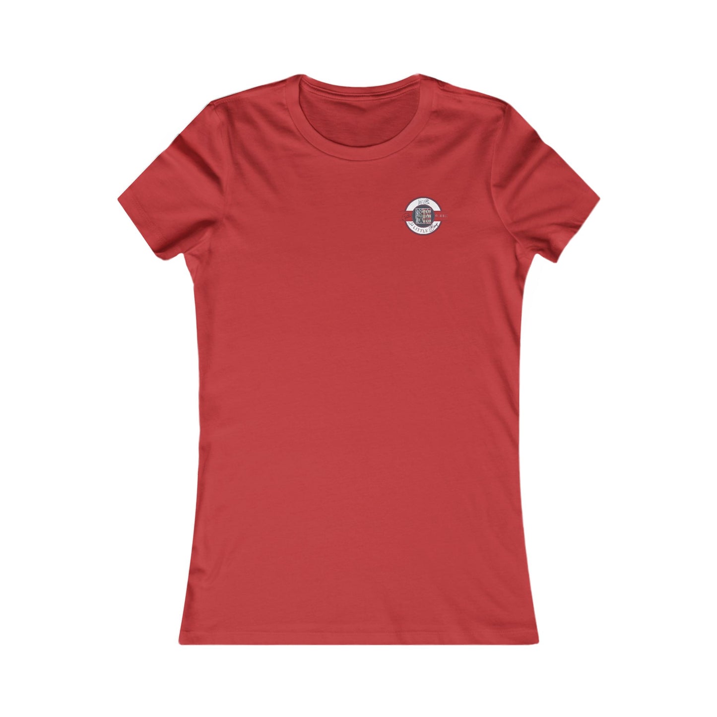 Never Waver Let's Be Red White And a Little Bougie Women's Favorite Tee